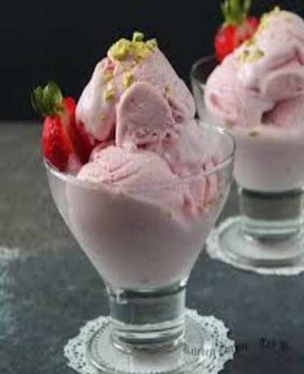 Strawberry Cup Ice Cream